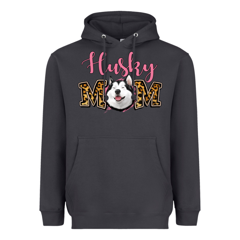 Husky Mom Heavyweight Hoodie by Jasminsmagicworld | Teevron
