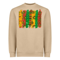 Mushroom black history brushstroke Heavyweight Sweatshirt - texasbilliewilder