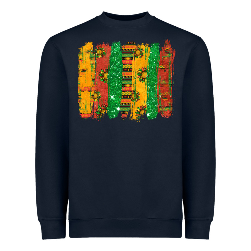 Black History Brushstroke Heavyweight Sweatshirt by texasbilliewilder | Teevron