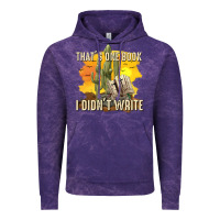 Cloud Purple thats one book i didnt write tbw Vintage Hoodie - texasbilliewilder