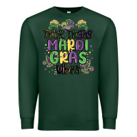 Sports Green thick thighs mardi gras vibes Premium Sweatshirt - MaliasSmallBusiness