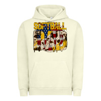 Pigment Pistachio American Softball Dad Urban Hoodie - Bettercallsaul