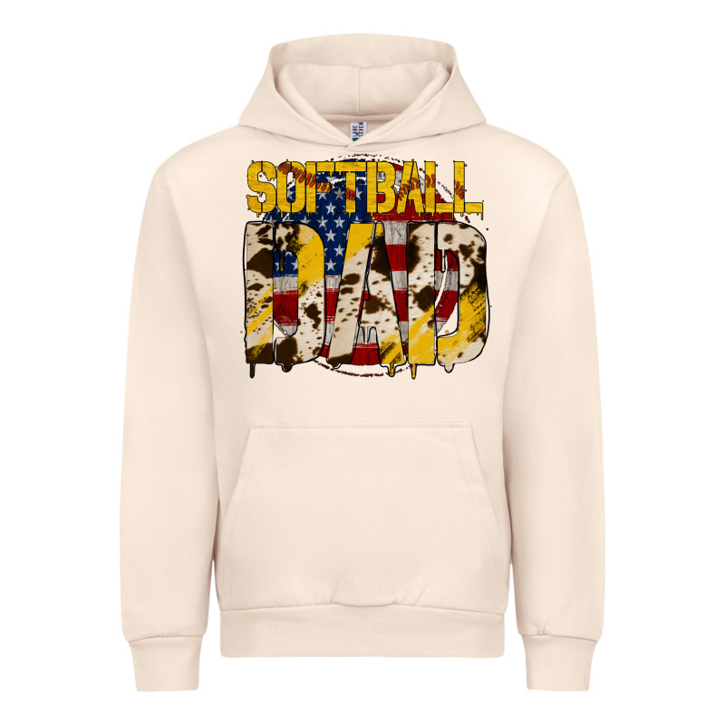 American Softball Dad Urban Hoodie by Bettercallsaul | Teevron