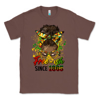 Chestnut free ish since 1865 afro messy bun Classic Tee - HRA Design Shop