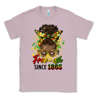Lilac free ish since 1865 afro messy bun Classic Tee - HRA Design Shop