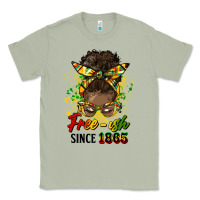 Matcha free ish since 1865 afro messy bun Classic Tee - HRA Design Shop