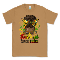 Toasted Coconut free ish since 1865 afro messy bun Classic Tee - HRA Design Shop