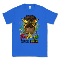 True Royal free ish since 1865 afro messy bun Classic Tee - HRA Design Shop