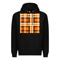 Black tartan seamless pattern bbs Premium Hoodie - BundleAndBundleShop