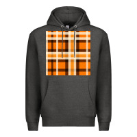 Charcoal Heather tartan seamless pattern bbs Premium Hoodie - BundleAndBundleShop