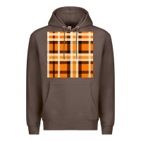 Coffee tartan seamless pattern bbs Premium Hoodie - BundleAndBundleShop