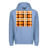 Colony Blue tartan seamless pattern bbs Premium Hoodie - BundleAndBundleShop