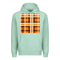 Seafoam tartan seamless pattern bbs Premium Hoodie - BundleAndBundleShop