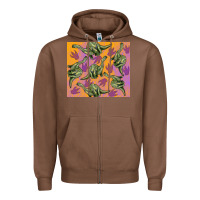 Chestnut dinosaur brontosaurus Zipper Hoodie - Artiststas