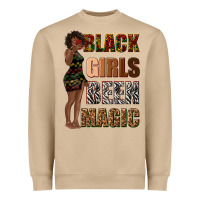 Mushroom black girls been magic Heavyweight Sweatshirt - texasbilliewilder