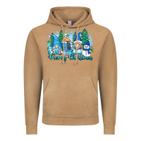 Vintage Camel merry christmas snowman gnomes Vintage Hoodie - Zillion Design Studio