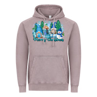 Merry Christmas Snowman Gnomes Vintage Hoodie | Teevron