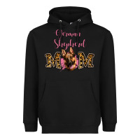 Black German Shepherd Mom Heavyweight Hoodie - Jasminsmagicworld