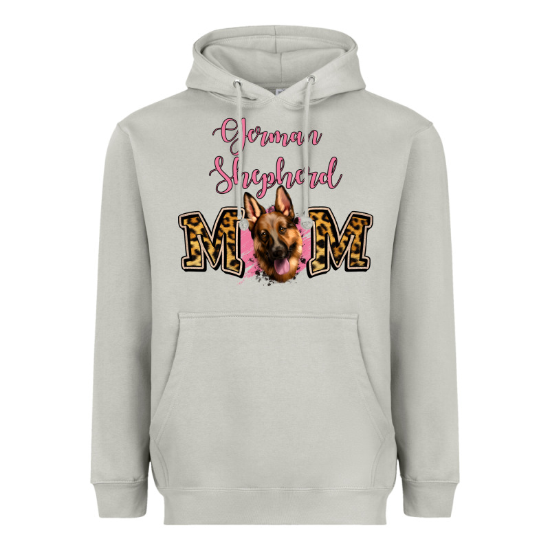 German Shepherd Mom Heavyweight Hoodie by Jasminsmagicworld | Teevron