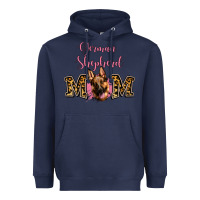 Navy German Shepherd Mom Heavyweight Hoodie - Jasminsmagicworld
