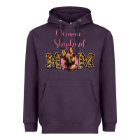 Plum German Shepherd Mom Heavyweight Hoodie - Jasminsmagicworld