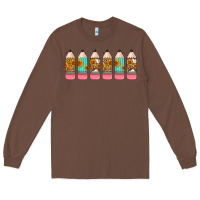Chestnut western teacher pencils 16oz libbey glass Long Sleeve Tee - HRA Design Shop