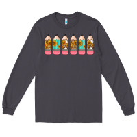 Smoke western teacher pencils 16oz libbey glass Long Sleeve Tee - HRA Design Shop