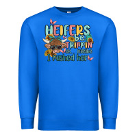 True Royal heifers be trippin' Premium Sweatshirt - MaliasSmallBusiness