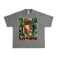 Tornado merry christmas longhorn cow Urban Heavy Tee - RanaPortraitStore