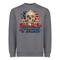 Storm born to be free skeleton Heavyweight Sweatshirt - Zillion Design Studio