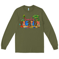 Army Green Punta Cana family vacation Long Sleeve Tee - AdoDesignShop