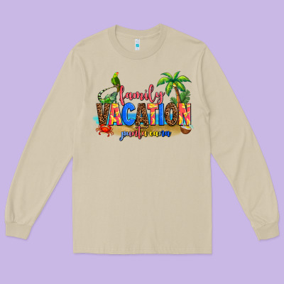 Punta Cana Family Vacation Long Sleeve Tee Designed By Adodesignshop