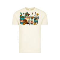Vintage Arctic indian headdress coffee cups Vintage Tee - Zillion Design Studio
