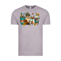 Vintage Zinc indian headdress coffee cups Vintage Tee - Zillion Design Studio