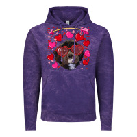Cloud Purple Valentine's day havanese dog Vintage Hoodie - RanaPortraitStore