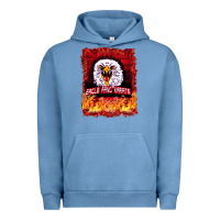 Pigment Pebble Blue Eagle Fang Karate Urban Hoodie - Bettercallsaul