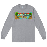 Heather Grey western teacher off duty 16oz libbey glass Long Sleeve Tee - HRA Design Shop