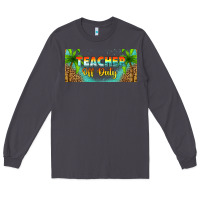 Smoke western teacher off duty 16oz libbey glass Long Sleeve Tee - HRA Design Shop