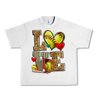 Lunar Rock love softball Urban Heavy Tee - Zillion Design Studio
