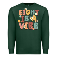 Sports Green eight is a vibe Premium Sweatshirt - MaliasSmallBusiness