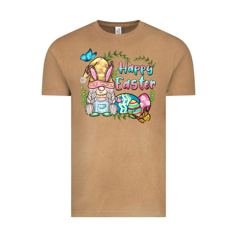 Happy Easter Bunny Gnome Vintage Tee by BarkalooDesign | Teevron