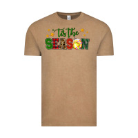 Vintage Coffee 'tis the season softball christmas Vintage Tee - RanaPortraitStore