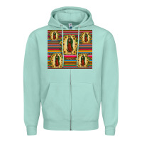 Our Lady Of Guadalupe Tumbler Zipper Hoodie | Teevron