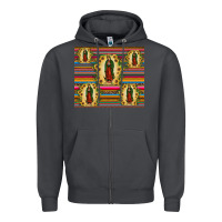 Smoke our lady of guadalupe tumbler Zipper Hoodie - JahusDesignShop