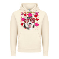 Vintage Artic Valentine's day husky Vintage Hoodie - RanaPortraitStore