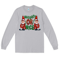 Moon Dust Naughty or nice christmas elfs Long Sleeve Tee - FaDigitalArtStudio