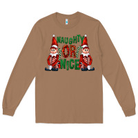 Toasted Coconut Naughty or nice christmas elfs Long Sleeve Tee - FaDigitalArtStudio
