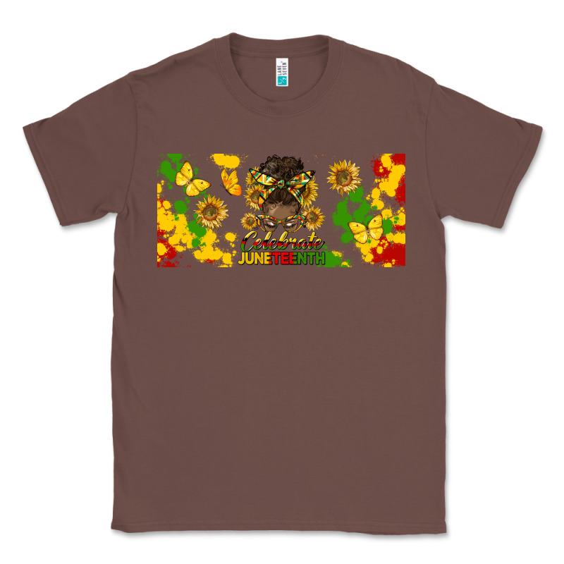 Celebrate Juneteenth Libbey Glass Classic Tee by HRA Design Shop | Teevron