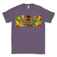 Lavender celebrate juneteenth libbey glass Classic Tee - HRA Design Shop