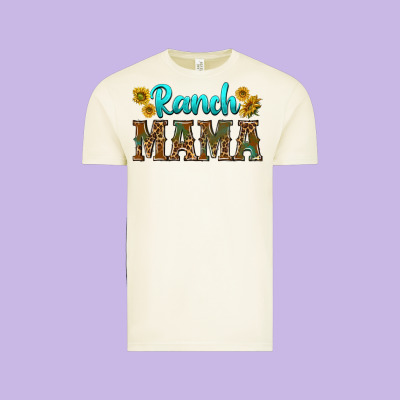 Ranch Mama Vintage Tee Designed By Texasbilliewilder